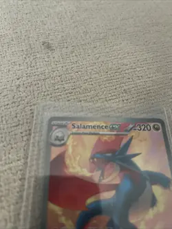 Pokemon TCG Salamence EX 187/159 Journey Together Special Illustration Rare SIR - Image 4