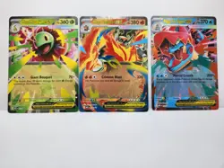 Mega Meganium, Emboar, and Feraligatr ex Promo, from Asc. Heroes, Collect All 3! - Image 1