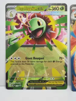 Mega Meganium, Emboar, and Feraligatr ex Promo, from Asc. Heroes, Collect All 3! - Image 2