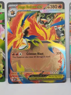Mega Meganium, Emboar, and Feraligatr ex Promo, from Asc. Heroes, Collect All 3! - Image 3