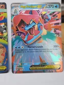 Mega Meganium, Emboar, and Feraligatr ex Promo, from Asc. Heroes, Collect All 3! - Image 4