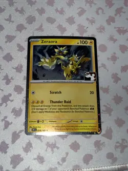Zeraora (Cosmos Holo) Prize Pack Series 9 078/182 Pokemon - Image 1