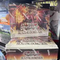 Yugioh Blazing Dominion Booster Box 1st Edition Factory Sealed - Image 1