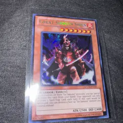 Yu-Gi-Oh! Great Shogun Shien 1st Edition LCGX-EN233 Ultimate Rare UTR Near Mint - Image 1