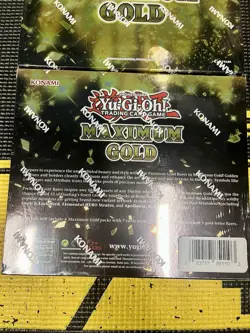 Yu-Gi-Oh! MAXIMUM GOLD Booster Box 1st Edition Sealed NEW 2020 x2 - Image 3