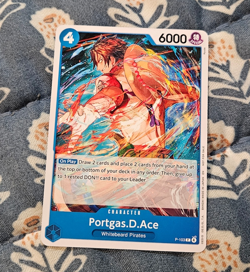 Portgas D Ace - P-103 Store Tournament 2025 Promotion Card Vol. 4 - One Piece - Image 1