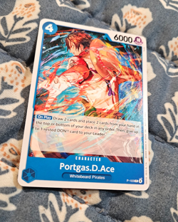 Portgas D Ace - P-103 Store Tournament 2025 Promotion Card Vol. 4 - One Piece - Image 2