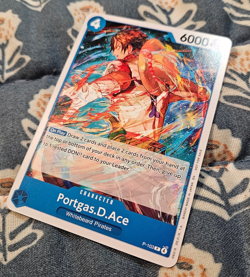 Portgas D Ace - P-103 Store Tournament 2025 Promotion Card Vol. 4 - One Piece - Image 3