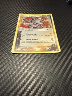 Team Magma's Rhydon 11/95 Team Magma vs Team Aqua Holo - Image 5
