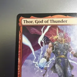 MTG Thor, God of Thunder MSH 0156 M NM Regular - Image 2