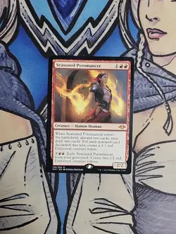 1x Seasoned Pyromancer - NM MH1 Modern Horizons MTG Magic - Image 1