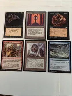 magic the gathering Lot Of Six Cards - Image 1