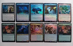 MTG Marvel Super Heroes Foil lot of 111 No Duplicates - Image 2