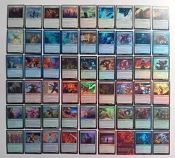 MTG Marvel Super Heroes Foil lot of 111 No Duplicates - Image 4
