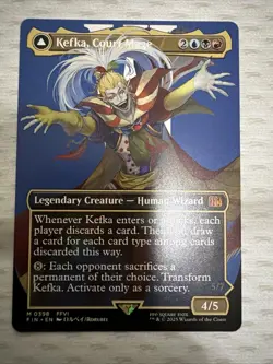 Magic The Gathering: Kefka, Court Mage/Kefka, Ruler of Ruin Mtg M/NM Mythic - Image 1