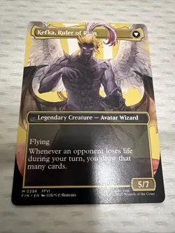 Magic The Gathering: Kefka, Court Mage/Kefka, Ruler of Ruin Mtg M/NM Mythic - Image 4