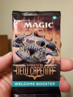 Magic the Gathering Streets of New Capenna Welcome Booster Pack MtG Wizards - Image 1