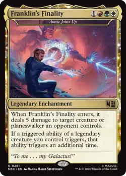 Franklin's Finality - Annie Joins Up 281 Commander: Marvel Super Heroes Magic:NM - Image 1