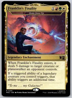 Franklin's Finality - Annie Joins Up 281 Commander: Marvel Super Heroes Magic:NM - Image 2