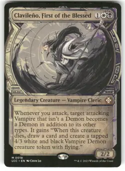 Clavileno, First of the Blessed (Showcase) #18 NM Lost Caverns of Ixalan - Image 1