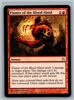 Magic MTG Betrayers of Kamigawa Flames of the Blood Hand #101/165 TCG CCG - Image 1