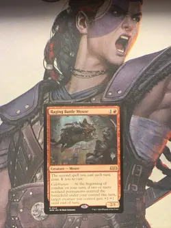 MTG Raging Battle Mouse Promo Pack Wilds of Eldraine - Promo - Image 1