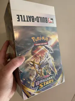 Pokemon TCG Sword&Shield Brilliant Stars Build & Battle Box Display (10x Box) - Image 1