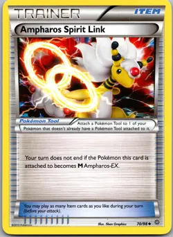 Ampharos Spirit Link 70/98 Uncommon Ancient Origins Pokemon Near Mint - Image 1