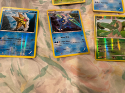 Pokemon TCG Card Holo Card Lot (Empoleon, Greninja, Tropius, Frogadier, Seadra) - Image 4