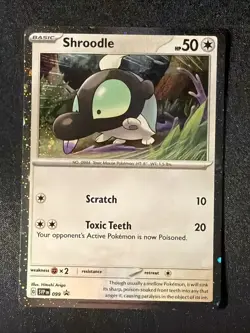 Shroodle Pokemon (Cosmos Holo) Promo SVP 099 Crisp NM/M 💥Ships Free💥 - Image 1
