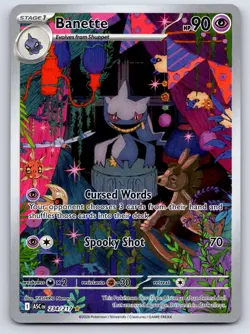 Banette 234/217 Illustration Rare Ascended Heroes Pokemon Holo Near Mint - Image 1