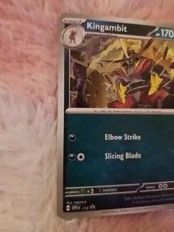 Pokemon Kingambit SVP113 Darkrai Deck Battle Academy 2024 Regular Promo Card - Image 2