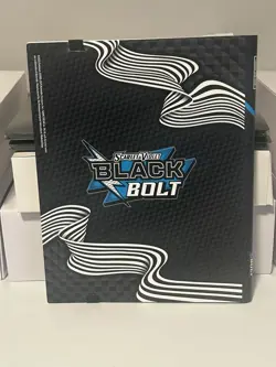 Pokemon TCG Card BLACK BOLT Binder - BINDER ONLY - Empty Holds 360 Cards - NEW - Image 2