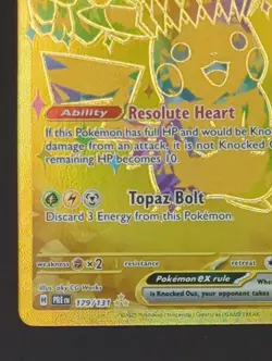 Pikachu ex 179/131 Hyper Rare GOLD Pokemon TCG Prismatic Evolutions NM - Image 3