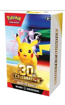 30th Celebration Booster Bundle Pokemon TCG *PRESALE! SHIPS 10/2!!* - Image 1