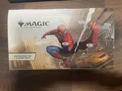 Magic MTG Marvel’s Spider-Man FACTORY SEALED PLAY Booster Box (IN HAND NOW) - Image 1