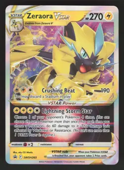 Zeraora VSTAR SWSH265 Pokemon TCG Sword & Shield Promo Cards NM - Image 1