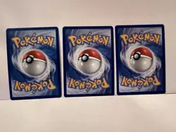 Pokemon TCG 3 Illustration Rare lot - Image 2