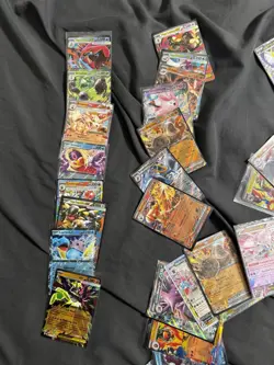 Pokemon TCG Mixed Holo EX Lot Mewtwo ex Arceus VSTAR Lucario ex 68 ENG 11 JPN 9C - Image 2