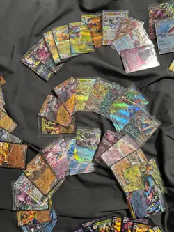 Pokemon TCG Mixed Holo EX Lot Mewtwo ex Arceus VSTAR Lucario ex 68 ENG 11 JPN 9C - Image 3