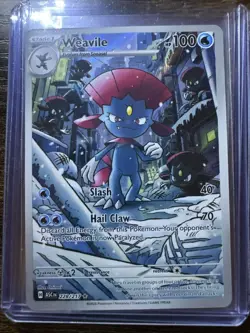 Weavile 228/217 Ascended Heroes, Illustration Rare, Full Art Holo, Pokemon TCG - Image 1