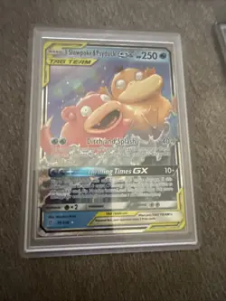 Pokemon TCG Slowpoke & Psyduck GX 35/236 Unified Minds Ultra Rare Holo - Image 1