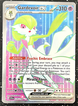 Pokemon Gardevoir ex 228/198 Scarlet & Violet Base Ultra Rare Gold - NM - Image 1
