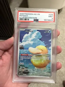 Pokemon Psyduck 226/217 Ascended Heroes PSA 9 Mint - Image 1