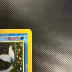 Pokemon TCG Vaporeon Holo Rare Card Jungle, 12/64, Vintage Moderately Played - Image 4