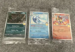 Pokemon Armarouge Zarude Primarina 30th Anniversary promo stamped sealed - Image 1