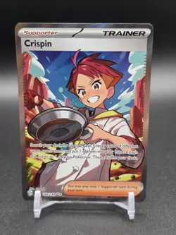 Crispin 164/142 Ultra Rare Stellar Crown Pokemon Holo NM - Image 1