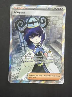 Gwynn 109/084 Ultra Rare - Pitch Black - Pokemon TCG Card Game B - Image 1