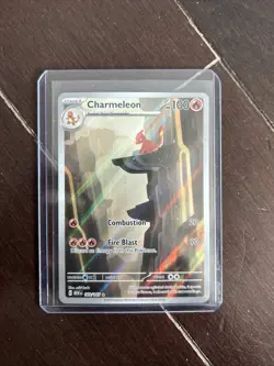Pokemon TCG Charmeleon Scarlet Violet-151 Illustration Rare Card 169/165 - Image 1