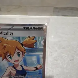 Misty's Vitality Full Art Holo 111/084 Pitch Black Ultra Rare NM - Image 4